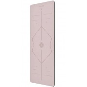 Yottoy天然橡膠瑜伽墊 (5mm厚｜體位線版｜粉紅色)